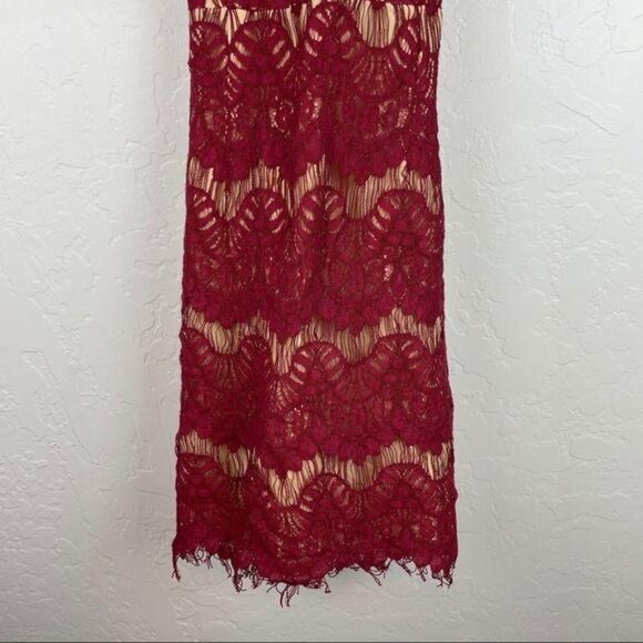 Stylestalker Lace Backless Cross Strap Mini Dress‎ Halter Neck Party Cocktail Sm - Picture 4 of 10